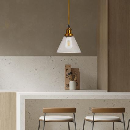 Luster na sajli 1xE27/60W/230V pr. 18,5 cm