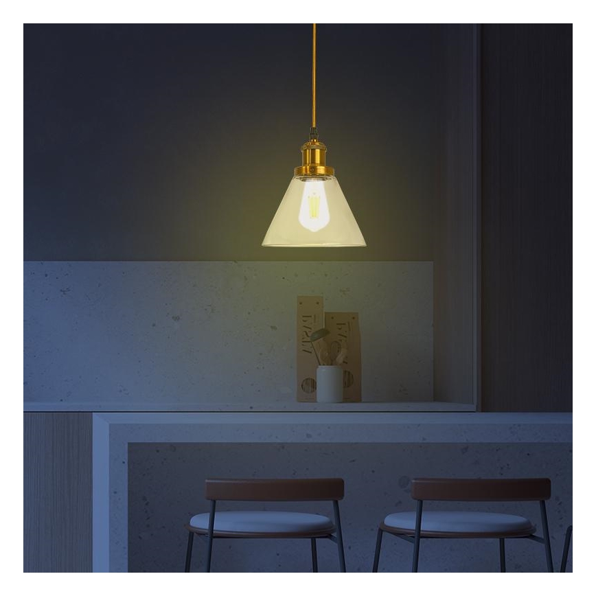 Luster na sajli 1xE27/60W/230V pr. 18,5 cm