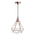 Luster na sajli 1xE27/60W/230V pr. 22 cm bakar