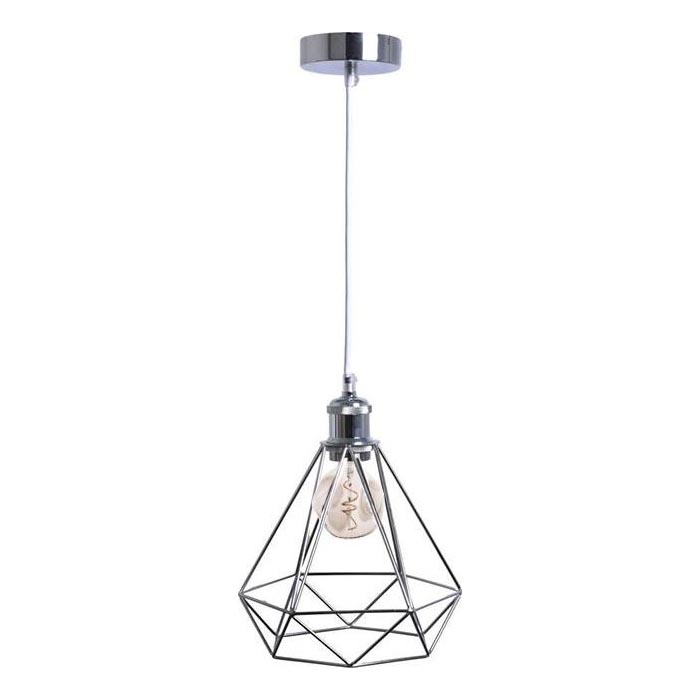 Luster na sajli 1xE27/60W/230V pr. 22 cm sjajni krom