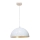 Luster na sajli 1xE27/60W/230V pr. 30 cm bijela