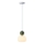 Luster na sajli 1xG9/7W/230V bijela/zelena