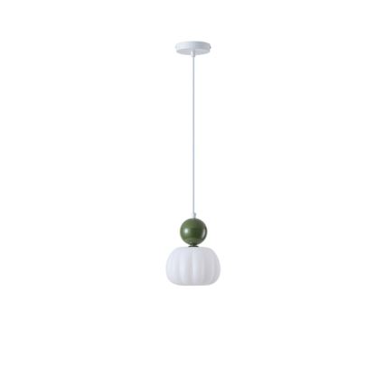 Luster na sajli 1xG9/7W/230V bijela/zelena