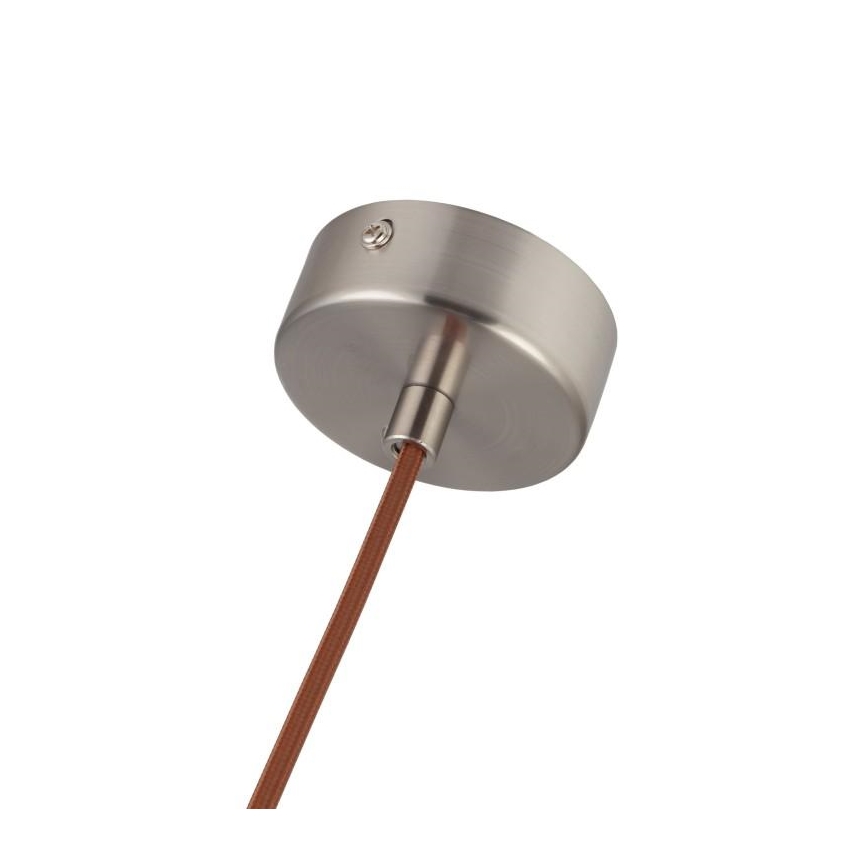 Luster na sajli 1xGU10/10W/230V jasen/masivni smeđa