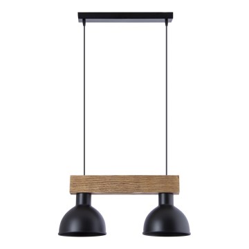 Luster na sajli 2xE27/60W/230V