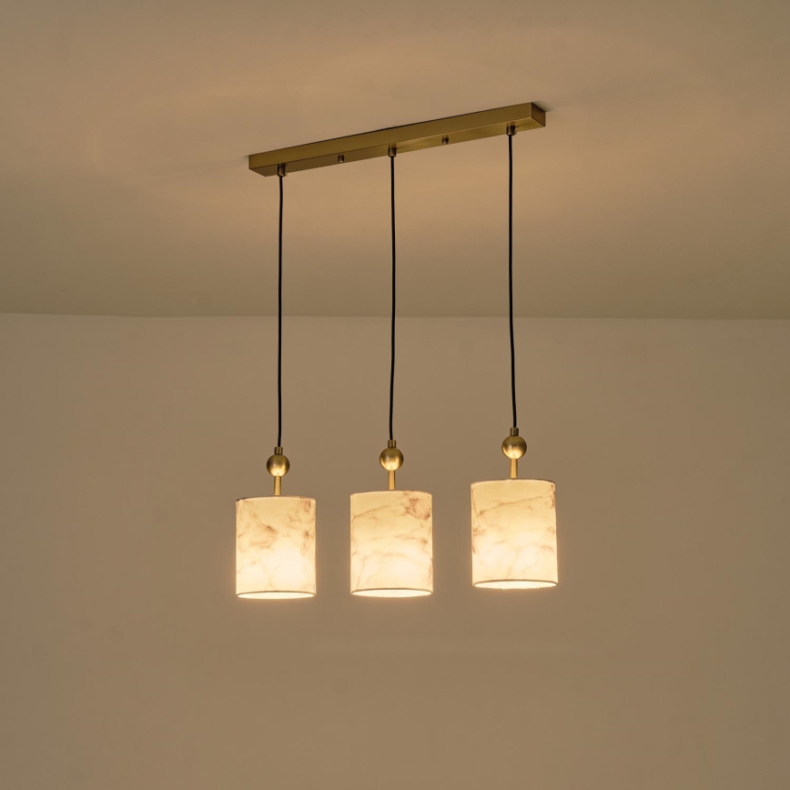 Luster na sajli 3xE14/15W/230V