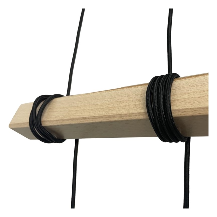 Luster na sajli 4xE27/60W/230V bakar