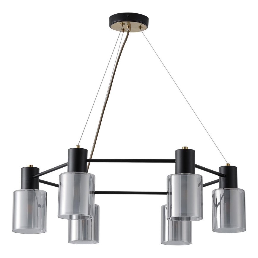 Luster na sajli 6xE14/15W/230V