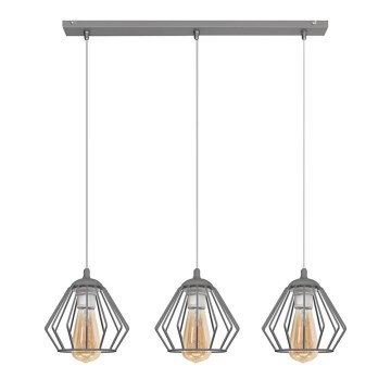 Luster na sajli AGAT 3xE27/15W/230V