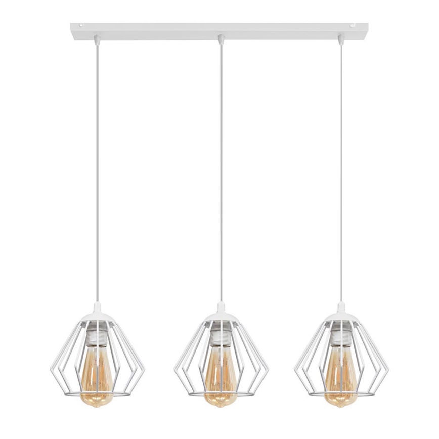 Luster na sajli AGAT 3xE27/15W/230V