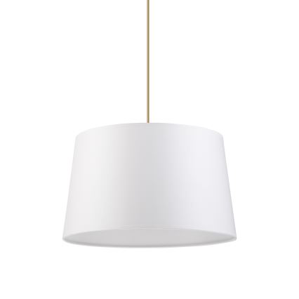 Luster na sajli AIDA 1xE27/60W/230V promjer 35 cm hrast/smeđa/bijela