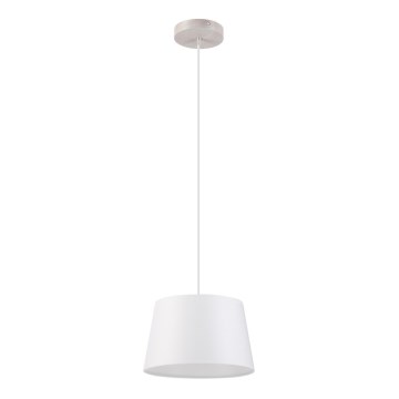 Luster na sajli AIDA 1xE27/60W/230V Ø 25 cm hrast/bijela