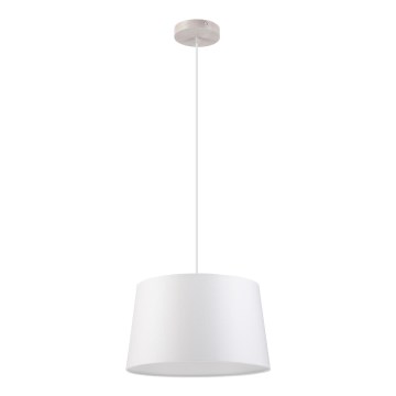 Luster na sajli AIDA 1xE27/60W/230V Ø 35 cm hrast/bijela