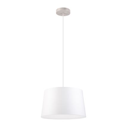 Luster na sajli AIDA 1xE27/60W/230V Ø 35 cm hrast/bijela