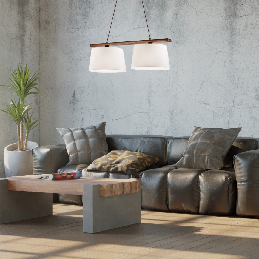 Luster na sajli AIDA 2xE27/60W/230V