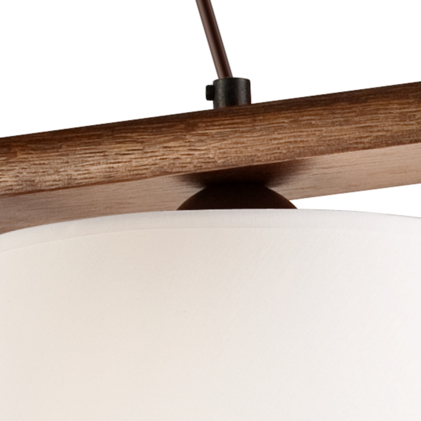 Luster na sajli AIDA 3xE27/60W/230V orah
