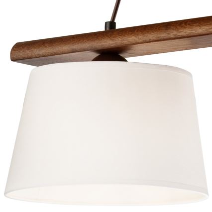 Luster na sajli AIDA 3xE27/60W/230V orah