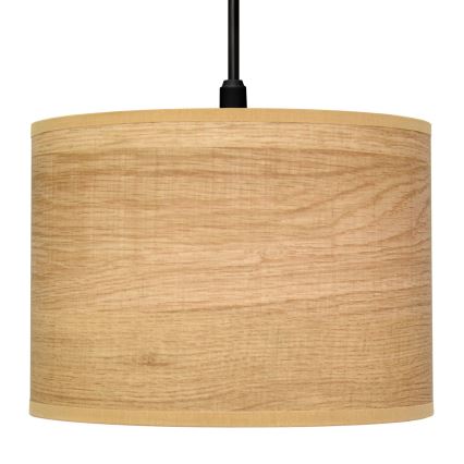 Luster na sajli ALBA 1xE27/15W/230V pr. 20 cm smeđa/crna