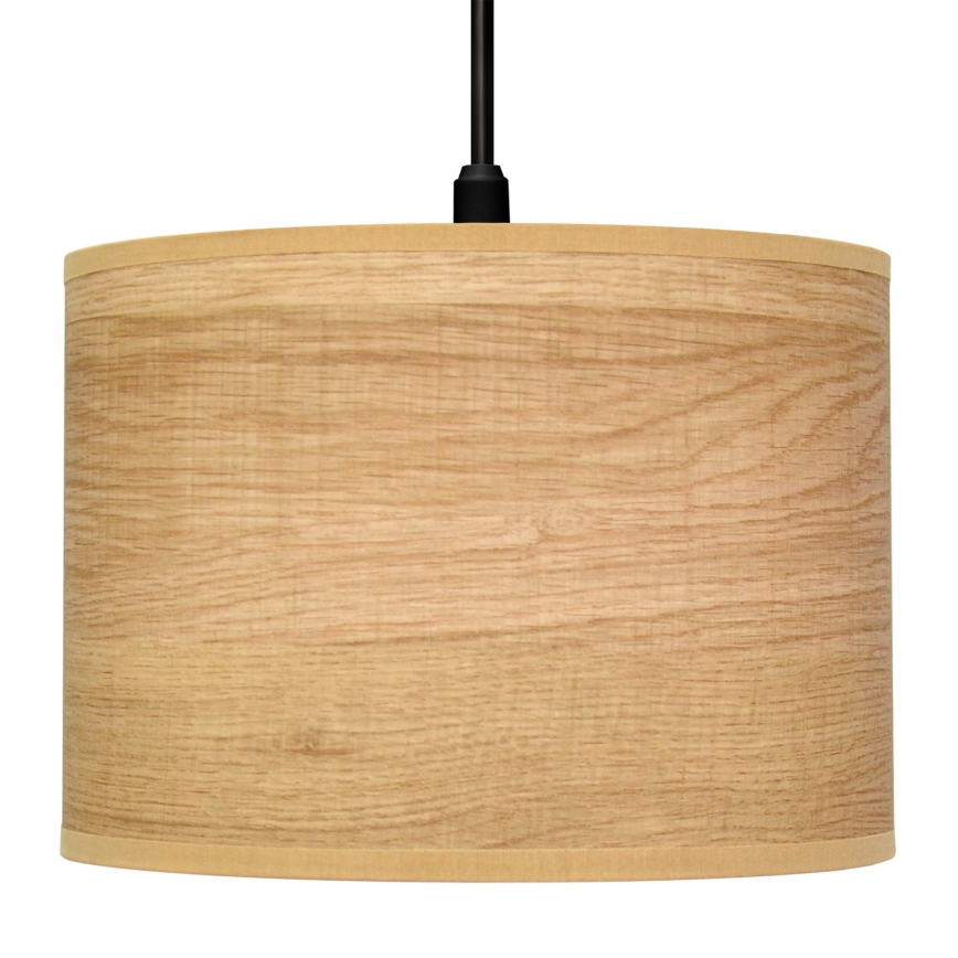 Luster na sajli ALBA 1xE27/15W/230V pr. 20 cm smeđa/crna