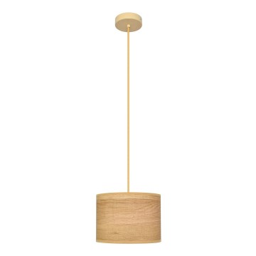 Luster na sajli ALBA 1xE27/15W/230V pr. 20 cm smeđa