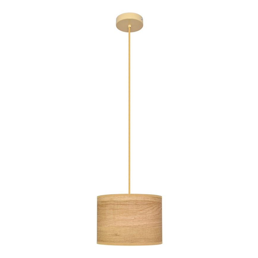 Luster na sajli ALBA 1xE27/15W/230V pr. 20 cm smeđa