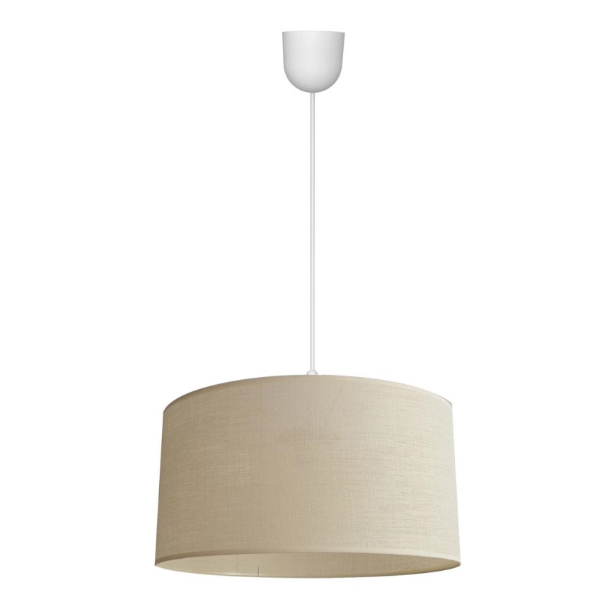 Luster na sajli ALBA 1xE27/15W/230V pr. 40 cm bež