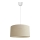 Luster na sajli ALBA 1xE27/15W/230V pr. 40 cm bež