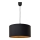 Luster na sajli ALBA 1xE27/15W/230V pr. 40 cm crna/zlatna