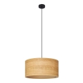 Luster na sajli ALBA 1xE27/15W/230V pr. 40 cm smeđa/crna