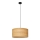 Luster na sajli ALBA 1xE27/15W/230V pr. 40 cm smeđa/crna