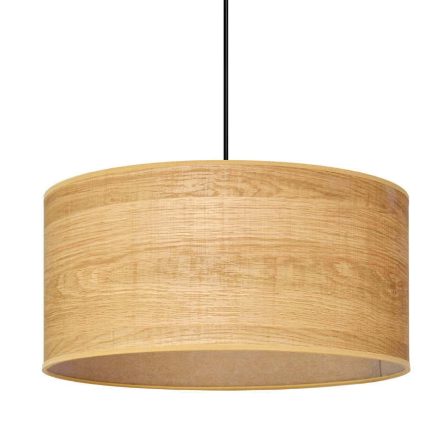 Luster na sajli ALBA 1xE27/15W/230V pr. 40 cm smeđa/crna