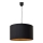 Luster na sajli ALBA 1xE27/15W/230V pr. 45 cm crna/zlatna