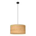 Luster na sajli ALBA 1xE27/15W/230V pr. 45 cm smeđa/crna