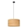 Luster na sajli ALBA 1xE27/15W/230V pr. 45 cm smeđa/crna