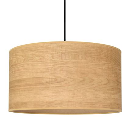Luster na sajli ALBA 1xE27/15W/230V pr. 45 cm smeđa/crna