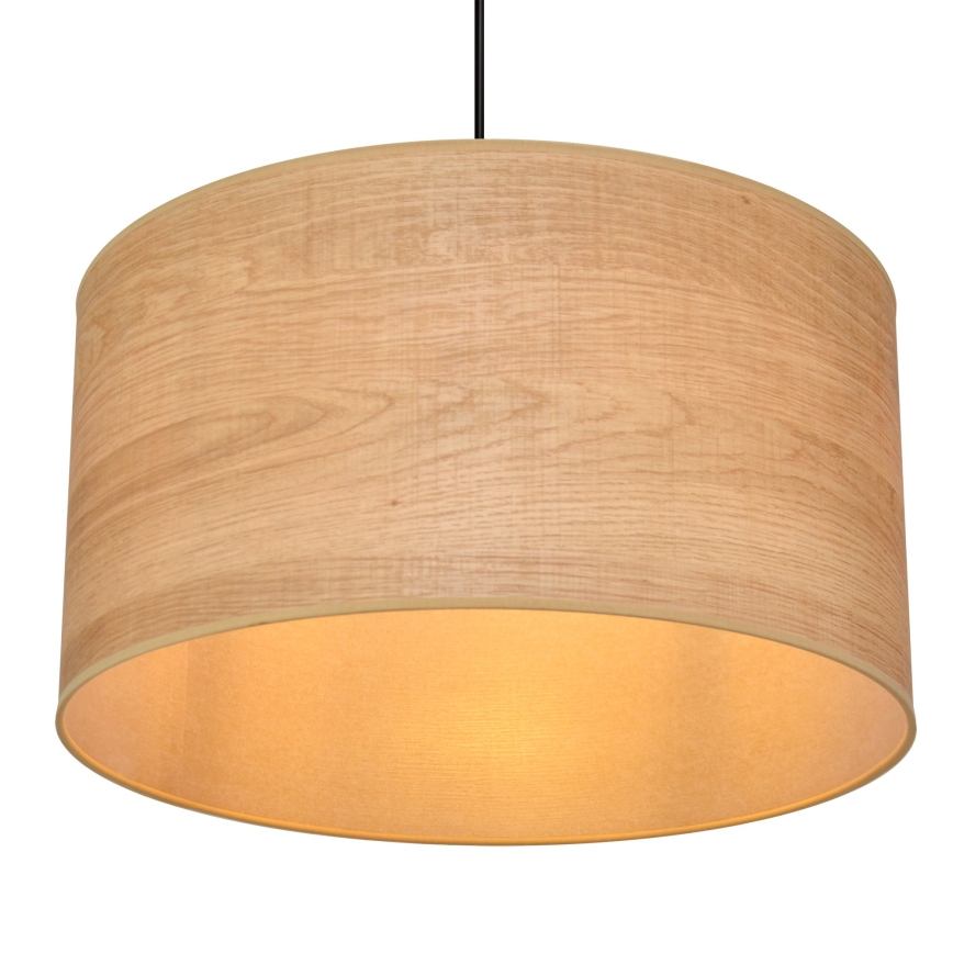 Luster na sajli ALBA 1xE27/15W/230V pr. 45 cm smeđa/crna