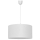 Luster na sajli ALBA 1xE27/60W/230V pr. 40 cm bijela
