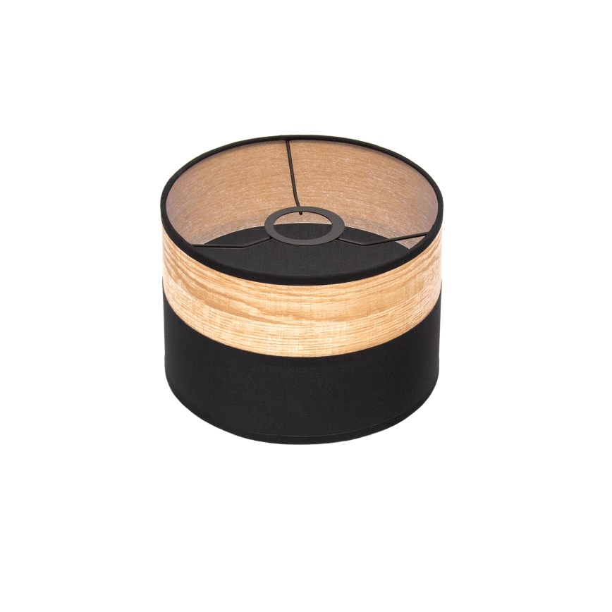 Luster na sajli ALBA 3xE27/15W/230V crna/smeđa