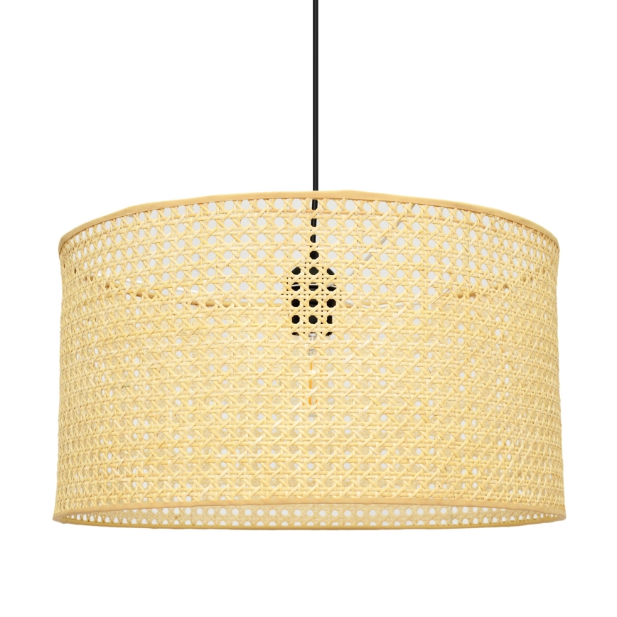Luster na sajli ALBA 3xE27/15W/230V ratan/crna