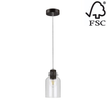 Luster na sajli ALESSANDRO 1xE27/60W/230V – FSC certificirano