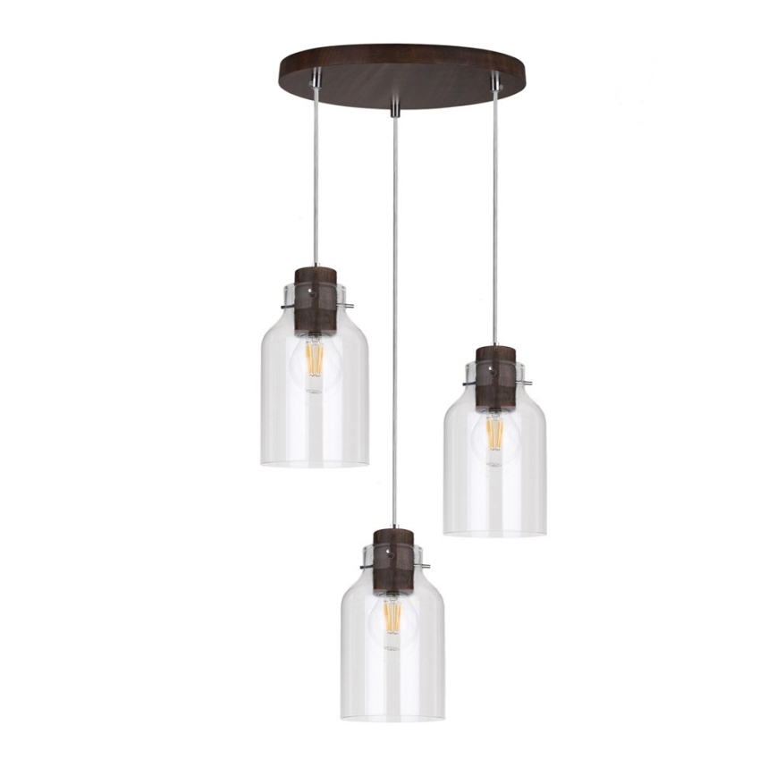 Luster na sajli ALESSANDRO 3xE27/60W/230V bukva