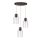 Luster na sajli ALESSANDRO 3xE27/60W/230V bukva