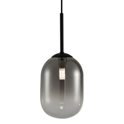 Luster na sajli ALIAS 1xG9/8W/230V pr. 12 cm crna/siva
