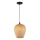Luster na sajli ALMA 1xE27/60W/230V pr. 23 cm bambus