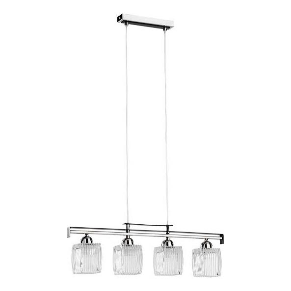 Luster na sajli ALMA 4xE14/10W/230V sjajni krom