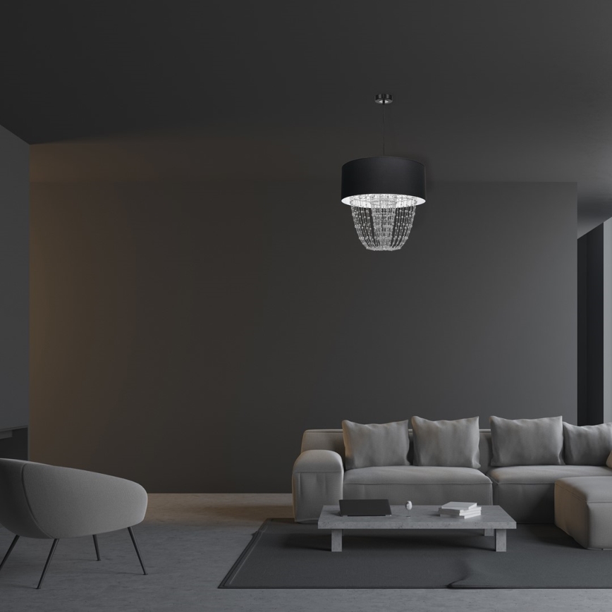 Luster na sajli ALMERIA 1xE27/60W/230V