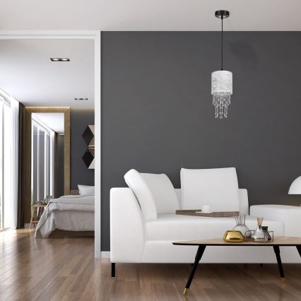 Luster na sajli ALMERIA 1xE27/60W/230V