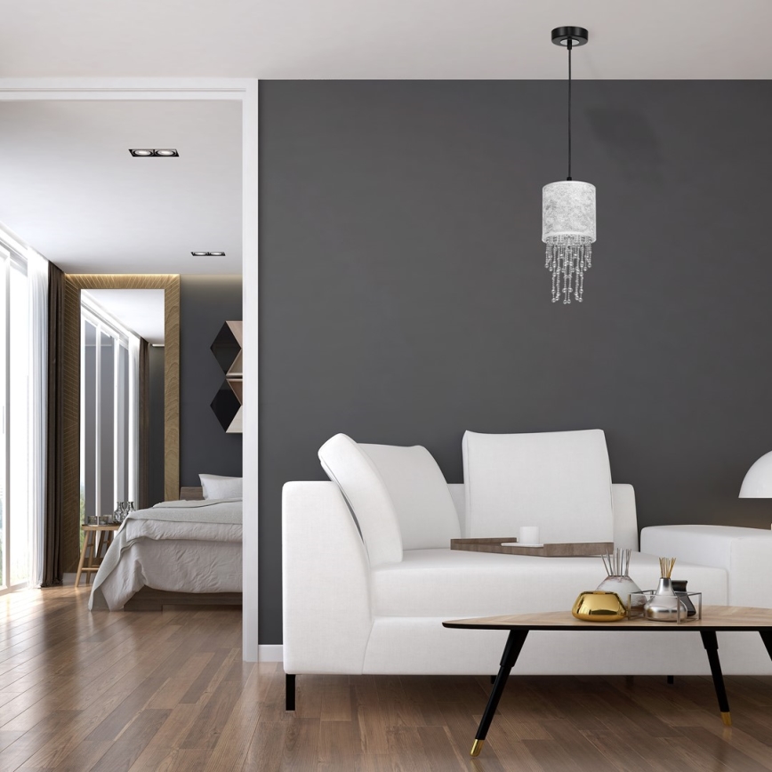 Luster na sajli ALMERIA 1xE27/60W/230V