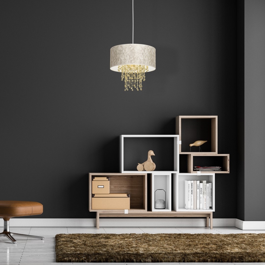 Luster na sajli ALMERIA 1xE27/60W/230V
