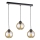 Luster na sajli AMBRE WOOD 3xE27/60W/230V